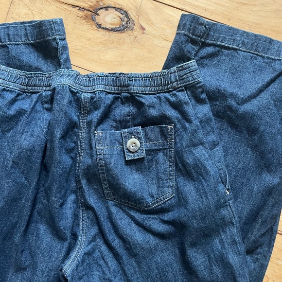 New J.Jill Wide leg cropped jeans size 4 - Picture 5 of 5